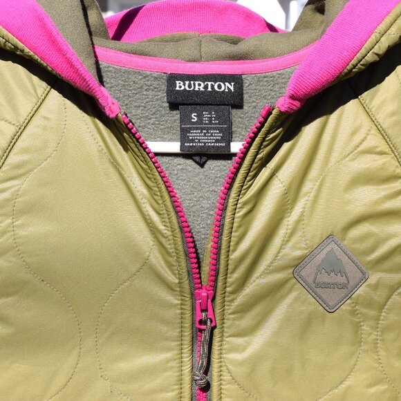 Burton Women's Khalsa Hybrid Full Zip Fleece Long Hoodie, Small - Picture 3 of 4